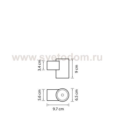 Светильник светодиодный уличный настенный Lightstar 350672 Paro