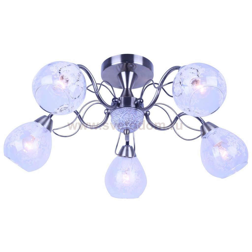 Потолочный светильник Escada 351/5PL E14*40W Antique Brass