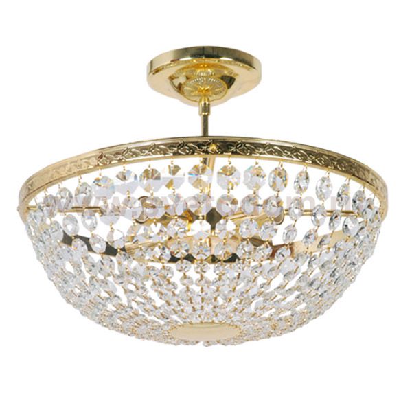 Хрустальная подвесная люстра Mw light 351010504 Изабелла