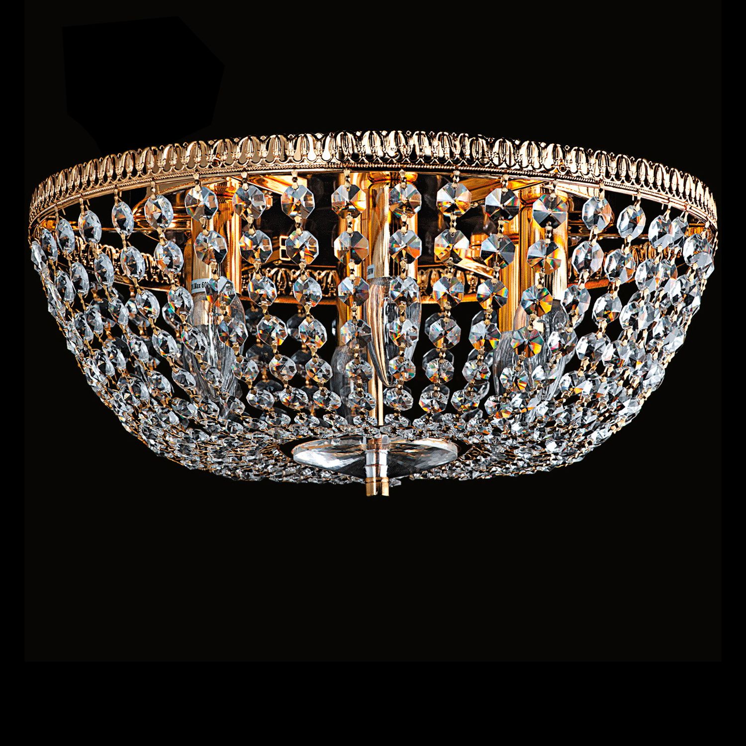 Хрустальная подвесная люстра Mw light 351010606 Изабелла