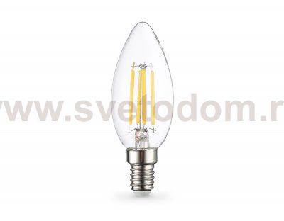 Лампа светодиодная Свеча C35 11W 4000K Ambrella 351114 Filament LED C35 11W E14 4000K 220-240V