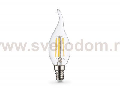 Лампа светодиодная Свеча на ветру CF35 11W 2700K Ambrella 351123 Filament LED CF35 11W E14 2700K 220-240V