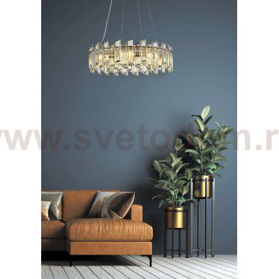 Подвесные люстры  Divinare 3512/17 LM-8 ROMILDA