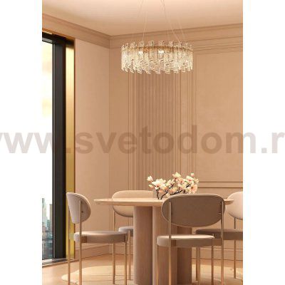 Подвесные люстры  Divinare 3512/17 LM-8 ROMILDA