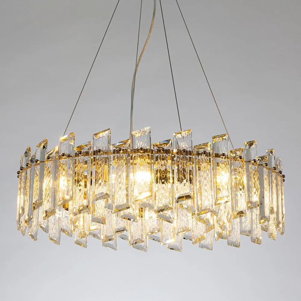 Подвесные люстры  Divinare 3512/17 LM-8 ROMILDA