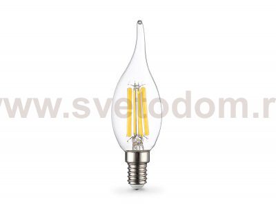 Лампа светодиодная Свеча на ветру CF35 15W 2700K Ambrella 351523 Filament LED CF35 15W E14 2700K 220-240V