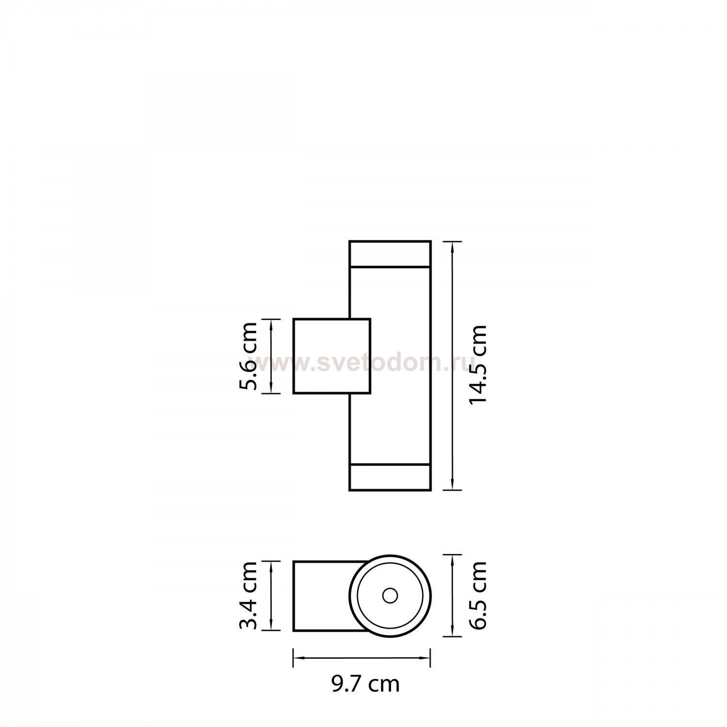 Светильник уличный настенный Lightstar 351609 Paro