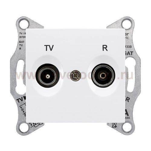 SE Sedna Бел Розетка TV/R оконечная 1dB (SDN3301621)