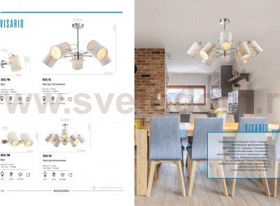 Светильник настенный бра Lumion 3522/1W VISARIO