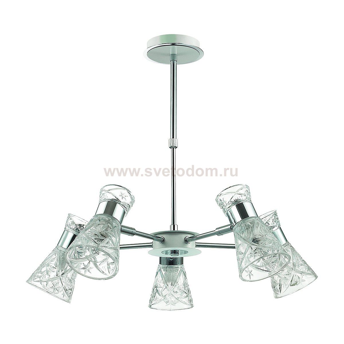 Люстра на штанге телескоп. Lumion 3530/5C SAMURIA