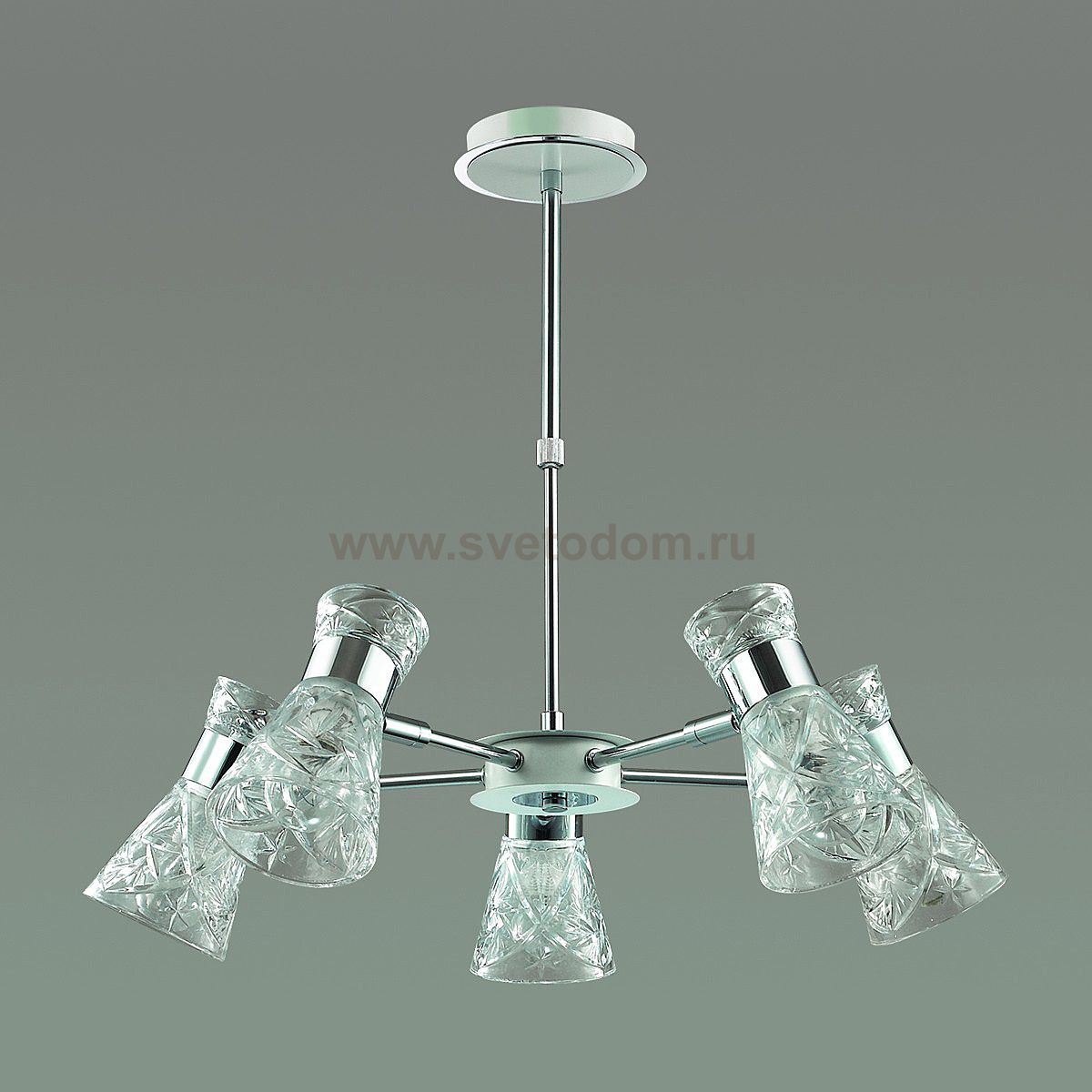 Люстра на штанге телескоп. Lumion 3530/5C SAMURIA