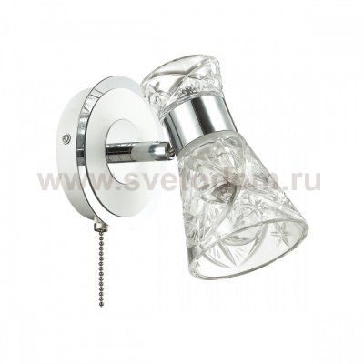 Светильник настенный бра c выключателем Lumion 3530/1W SAMURIA