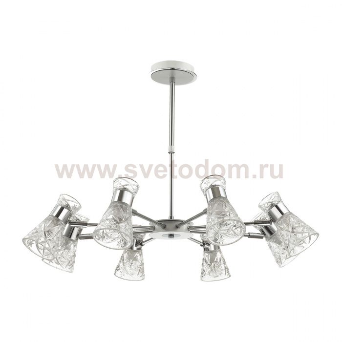 Люстра на штанге телескоп. Lumion 3530/8C SAMURIA