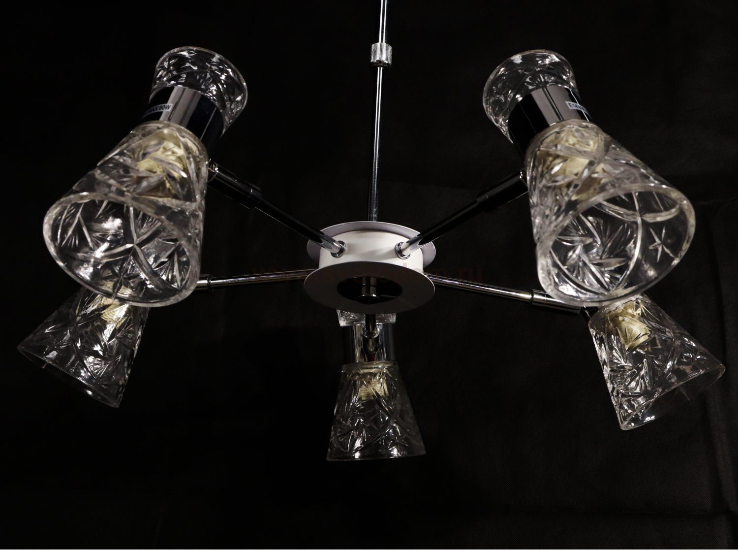 Люстра на штанге телескоп. Lumion 3530/5C SAMURIA