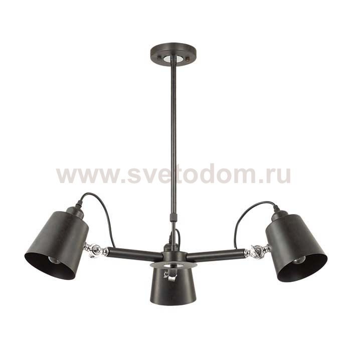 Люстра на штанге телескоп. Lumion 3532/3C NEROPIUS