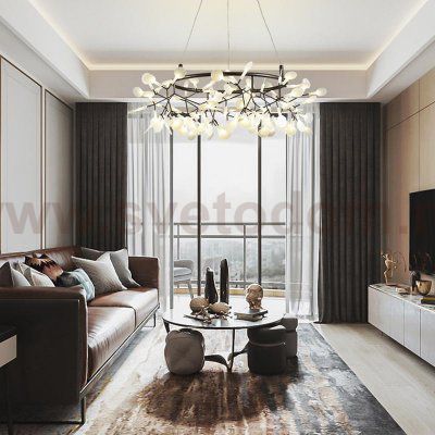 Подвесная люстра Mi Heracleum The Big O 125 Gold