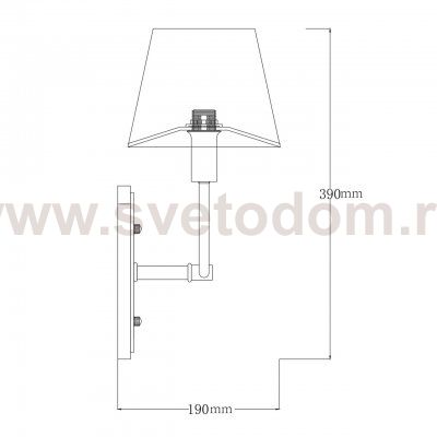 Светильник настенный бра Mw light 355024702 София