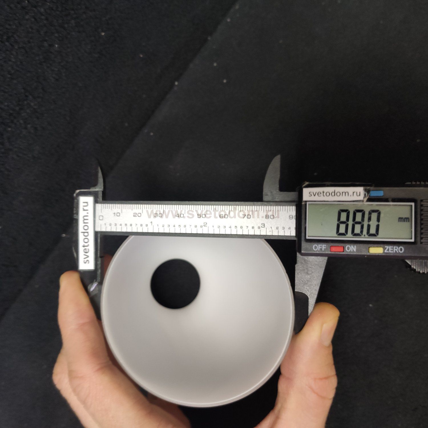 Плафон стекло со скосом 90*110мм E14 (32мм посадка) MW / DE 356012905 Нежность