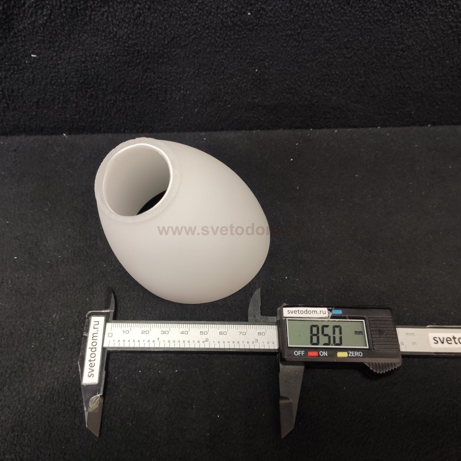 Плафон стекло со скосом 90*110мм E14 (32мм посадка) MW / DE 356012905 Нежность