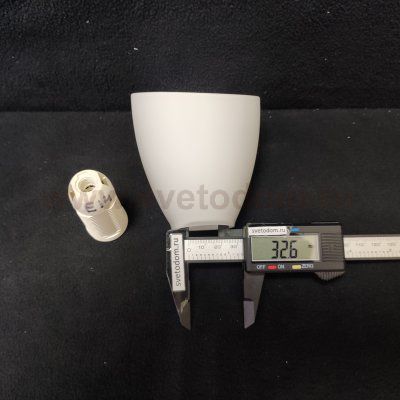 Плафон стекло со скосом 90*110мм E14 (32мм посадка) MW / DE 356012905 Нежность