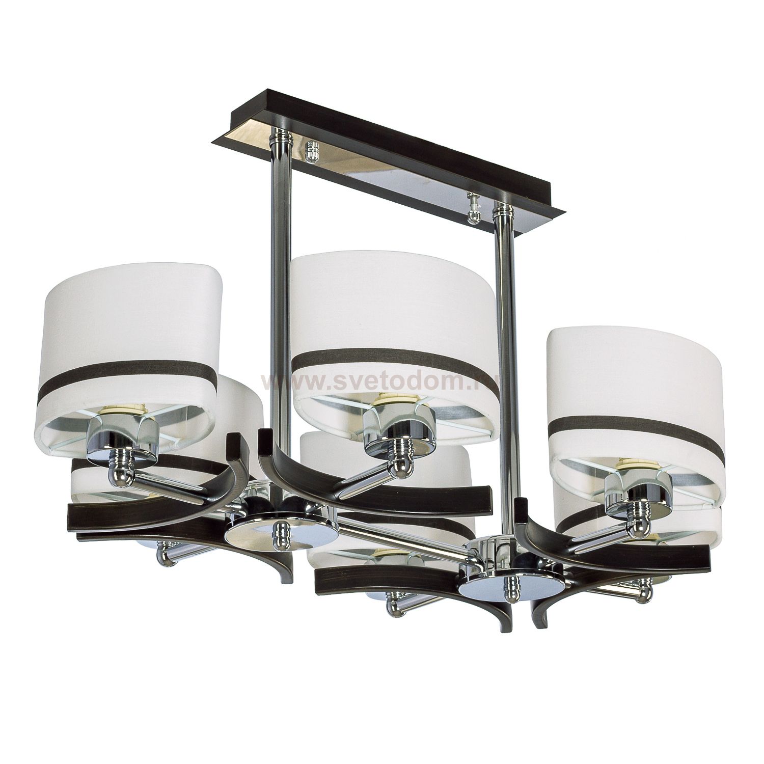 Светильник ЭкономСвет 35614/3+3CR+WENGUE WT