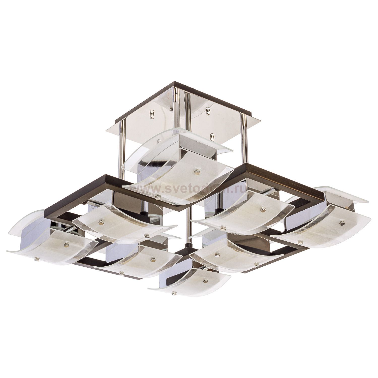 Светильник ЭкономСвет 35704/8CR+WENGUE CLW