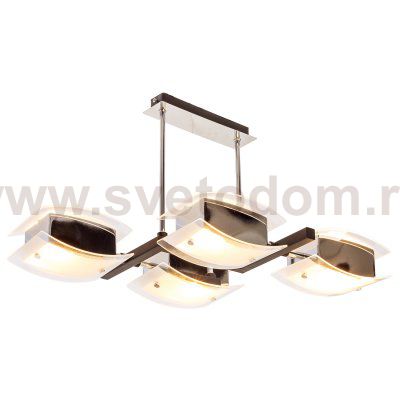 Светильник ЭкономСвет 35714/4CR+SBK CLW