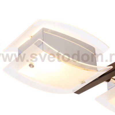 Светильник ЭкономСвет 35714/4CR+SBK CLW