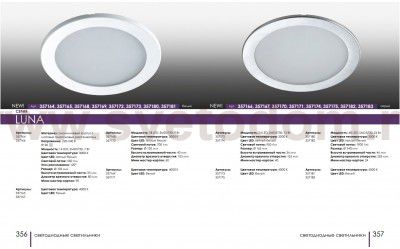 Встраиваемый светильник Novotech 357173 LUNA