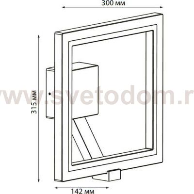Ландшафтный светильник Novotech 357445 ROCA