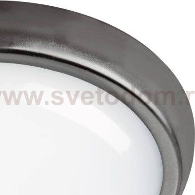 Светильник светодиодный 24Вт 250мм черный Novotech 357507 OPAL