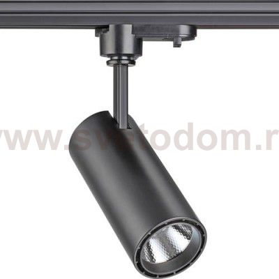 Светильник трековый однофазный трехжильный светодиодный Novotech 357550 SELENE