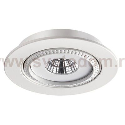 Встраиваемый светодиодный светильник Novotech 357576 GESSO