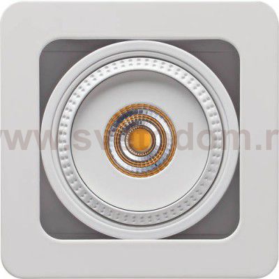 Встраиваемый светодиодный светильник Novotech 357580 GESSO