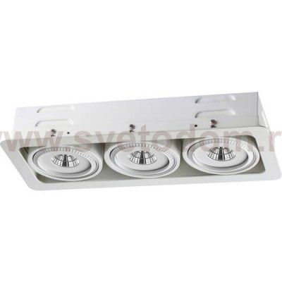 Встраиваемый светодиодный светильник Novotech 357582 GESSO