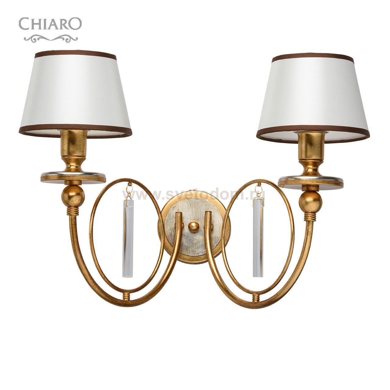 Светильник настенный бра Chiaro 361021402 Каталина