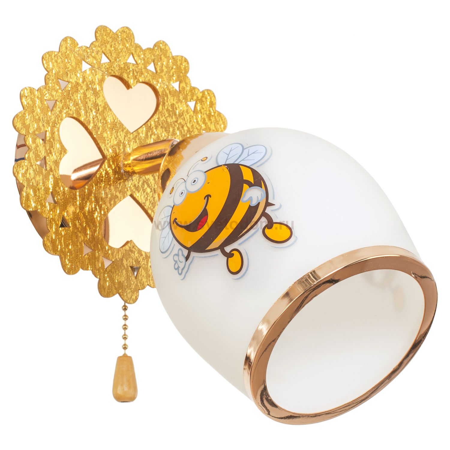 Светильник ЭкономСвет 3622/1wFGD+YL WT