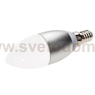 Светодиодная лампа E14 CR-DP-Candle-M 6W Day White