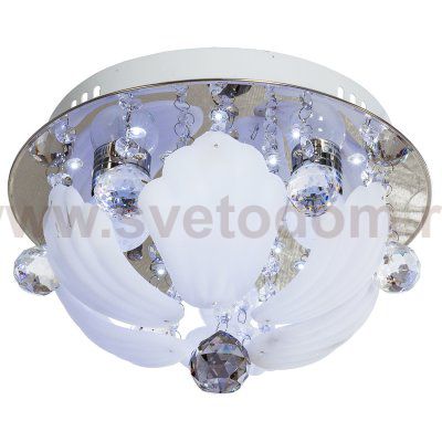 Люстра круглая Экономсвет 3639/3CR RC WTLED