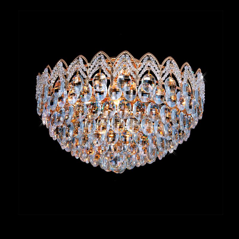 Люстра Eurosvet 3649/6 золото/прозрачный хрусталь Strotskis