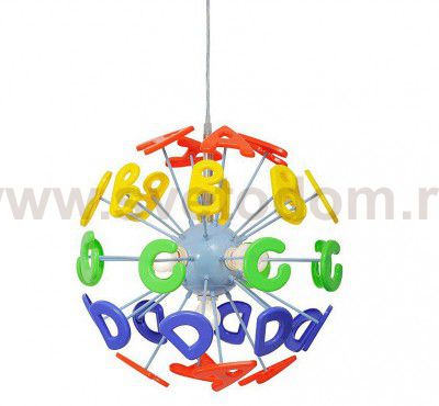 Люстра с буквами Mw light 365013505 Улыбка