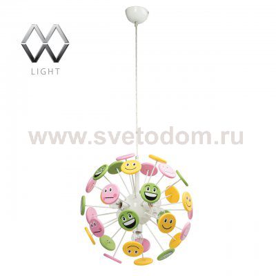 Люстра для детской Mw light 365015005 Улыбка