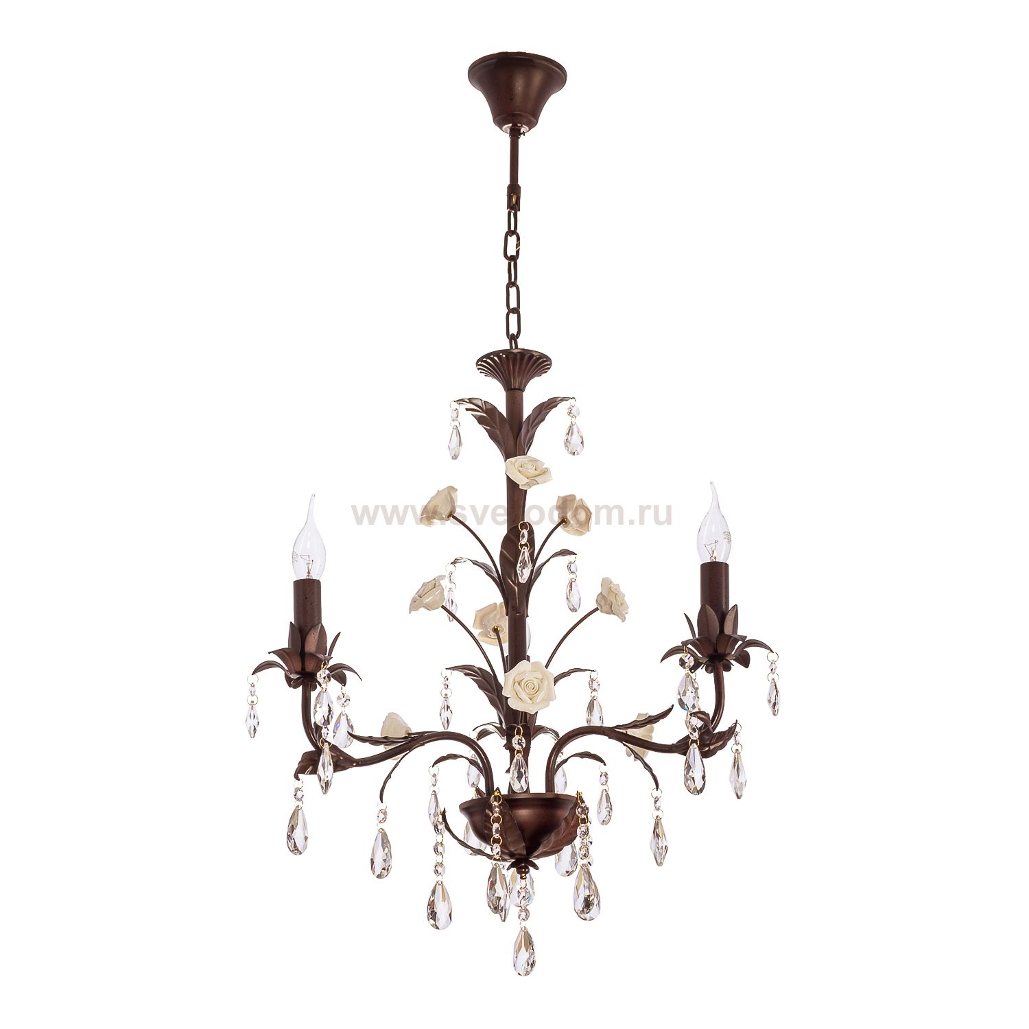 Светильник ЭкономСвет 36517/3CF+WT