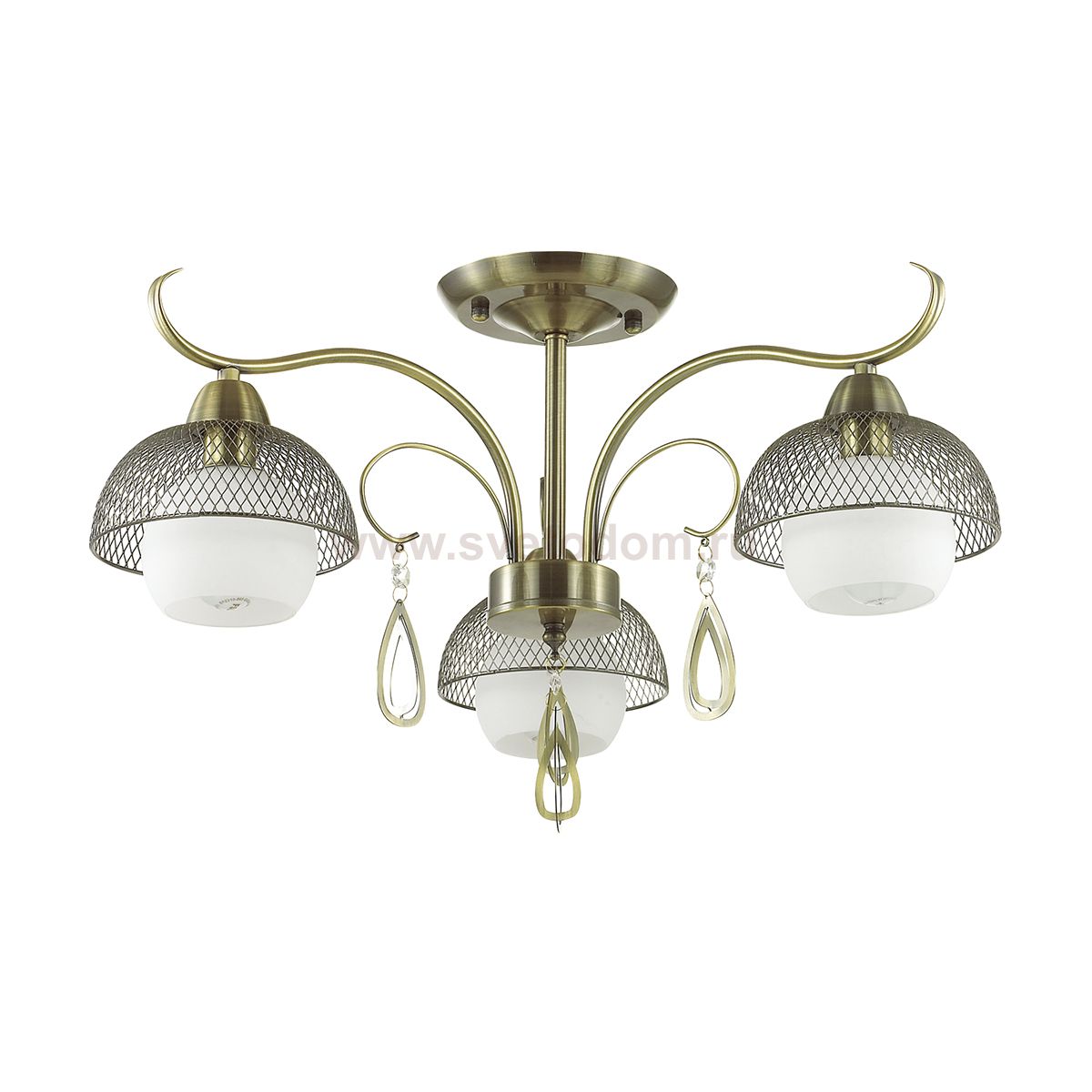 Люстра потолочная Lumion 3667/3C CECILLIA