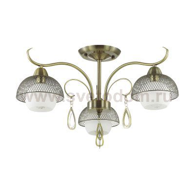 Люстра потолочная Lumion 3667/3C CECILLIA