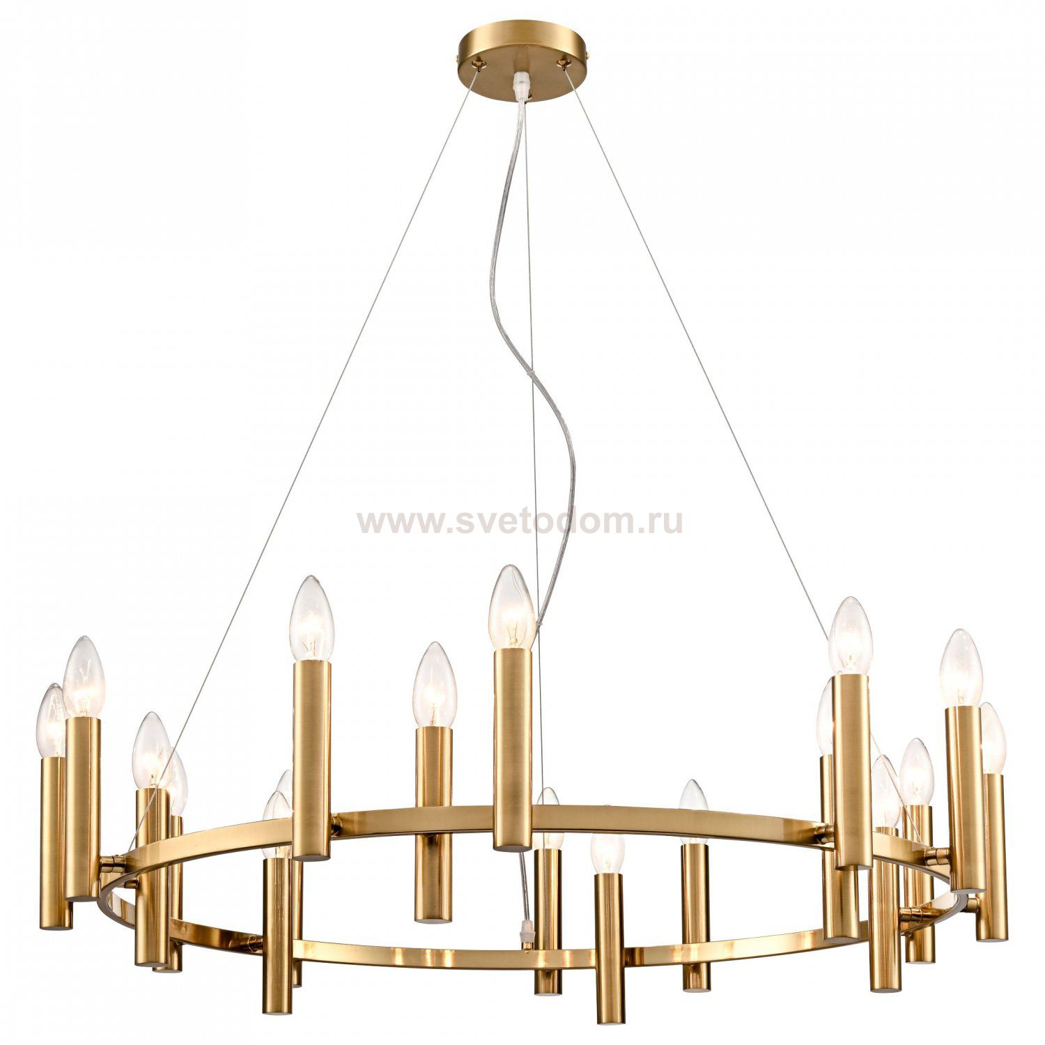 367-503-18 VELANTE Классический стиль светильник подвесной, E14, 18x40W