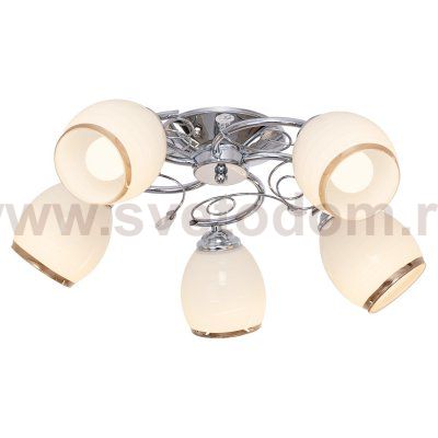 Светильник ЭкономСвет 367/5CR WT