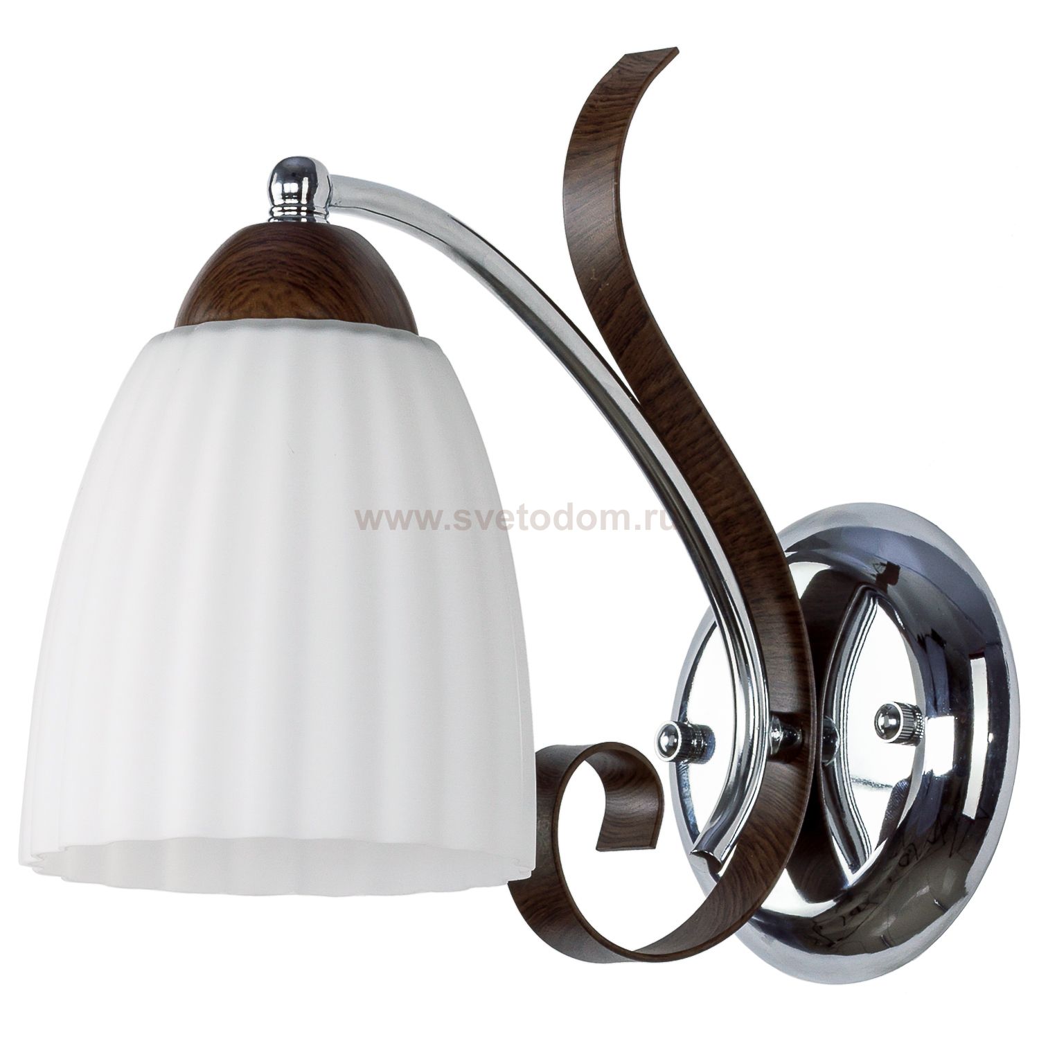 Светильник ЭкономСвет 36772/1wCR+RED WT