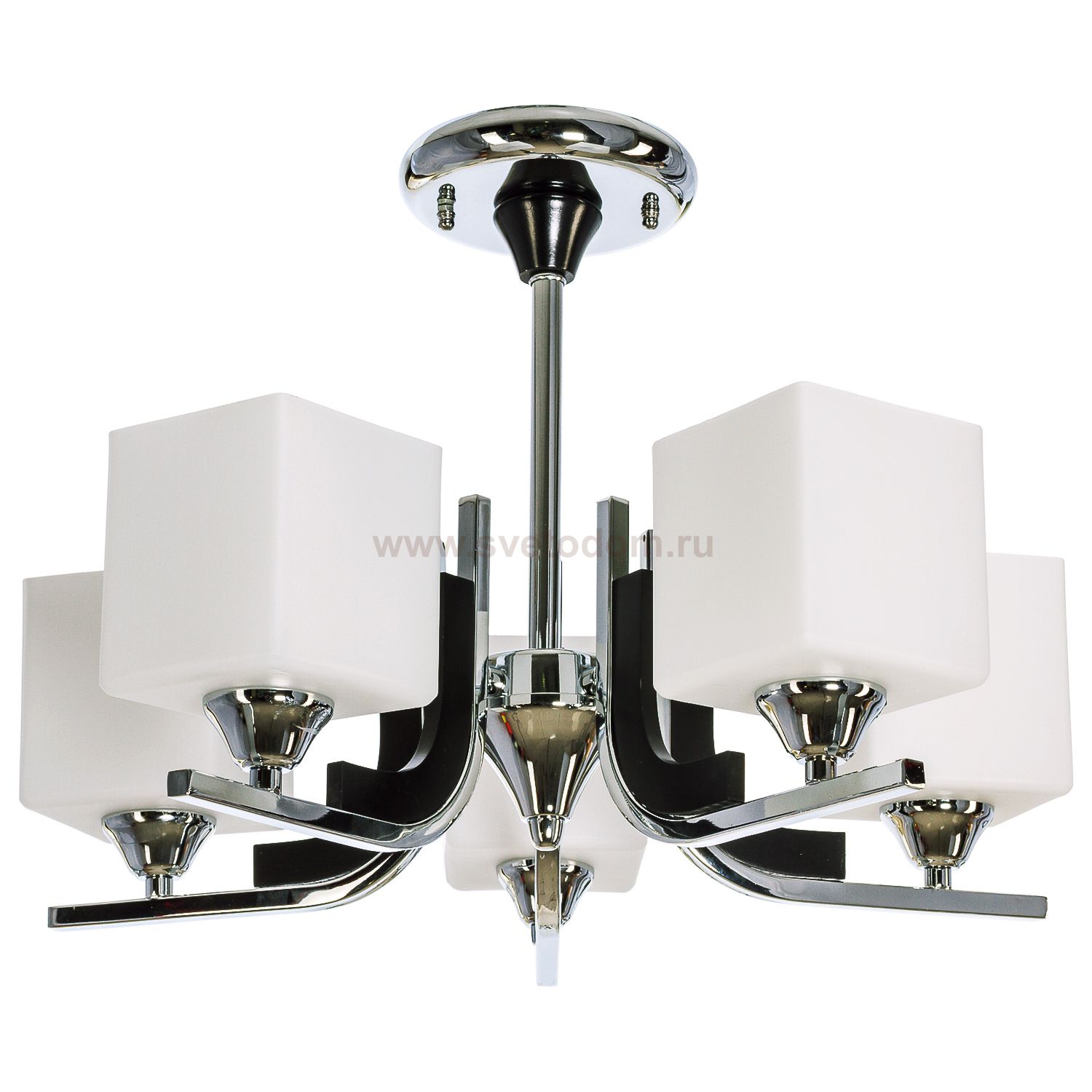 Светильник ЭкономСвет 3677/5CR WT