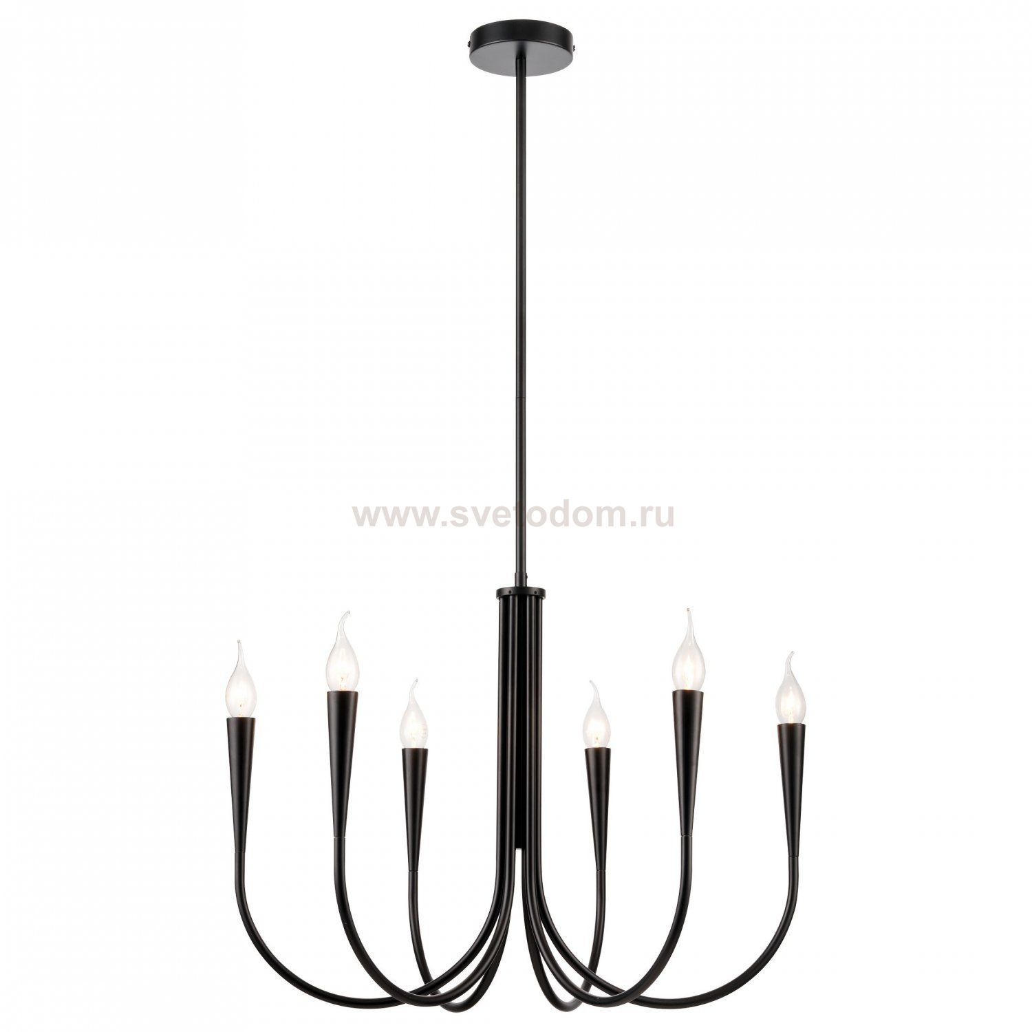 368-023-06 VELANTE Классический стиль светильник подвесной, E14, 6x40W